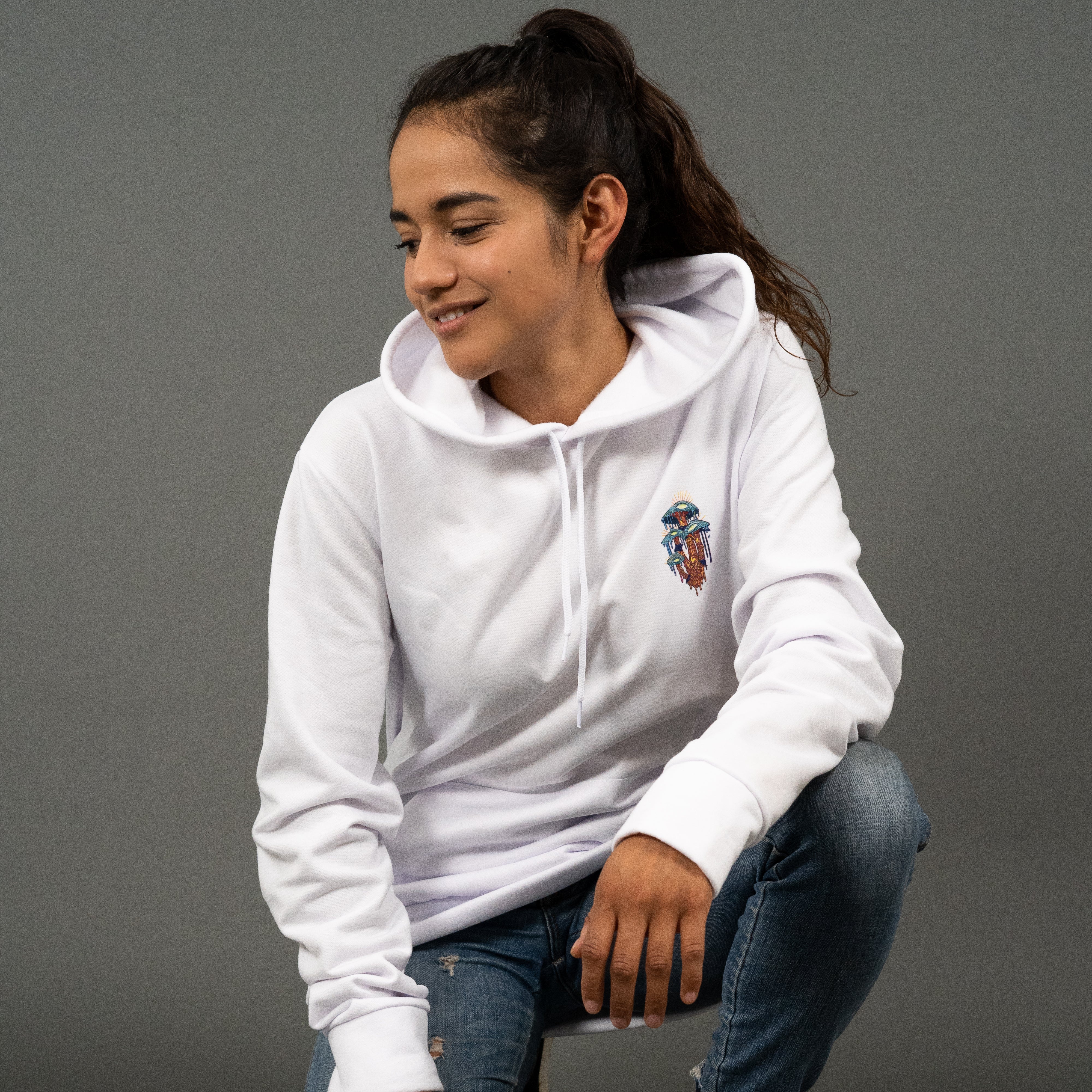 Champion sweater for girl que cheap significa